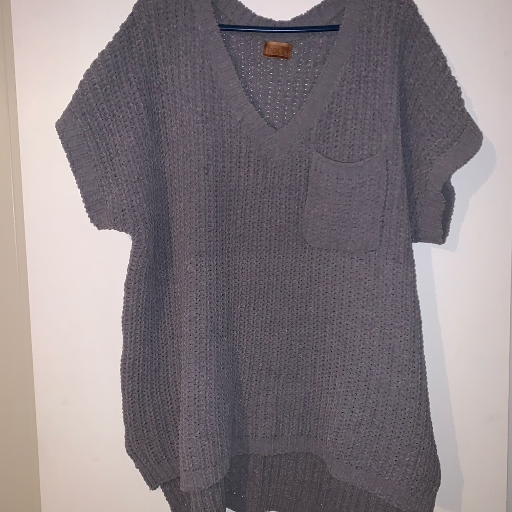 POL Soft Short Sleeve Sweater